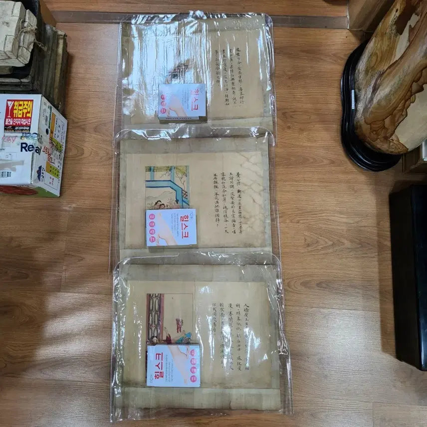 [BUNJANG] Spring Palace Painting Set (3-Piece) / 춘궁도3점