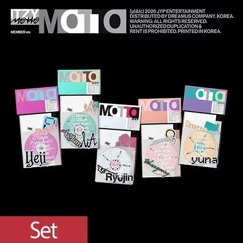 [BUNJANG] ITZY Motto Album Set (5 Types) / 5종 세트 있지 itzy 앨범 세트 Motto