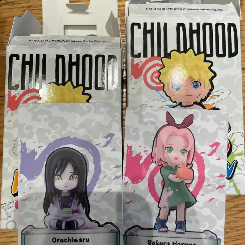 [BUNJANG] Pop Mart Naruto Childhood Series Blind Box Figures (Sealed) / 미개봉) 팝마트 나루토 어린시절 사쿠라 오로치마루 이타치 사스케