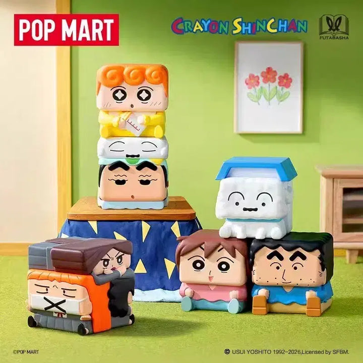 [BUNJANG] Pop Mart Shin-chan Popcube Series 2 Red Rose Trio / 팝마트 짱구 팝큐브 2탄 붉은장미 삼총사 지정 구매