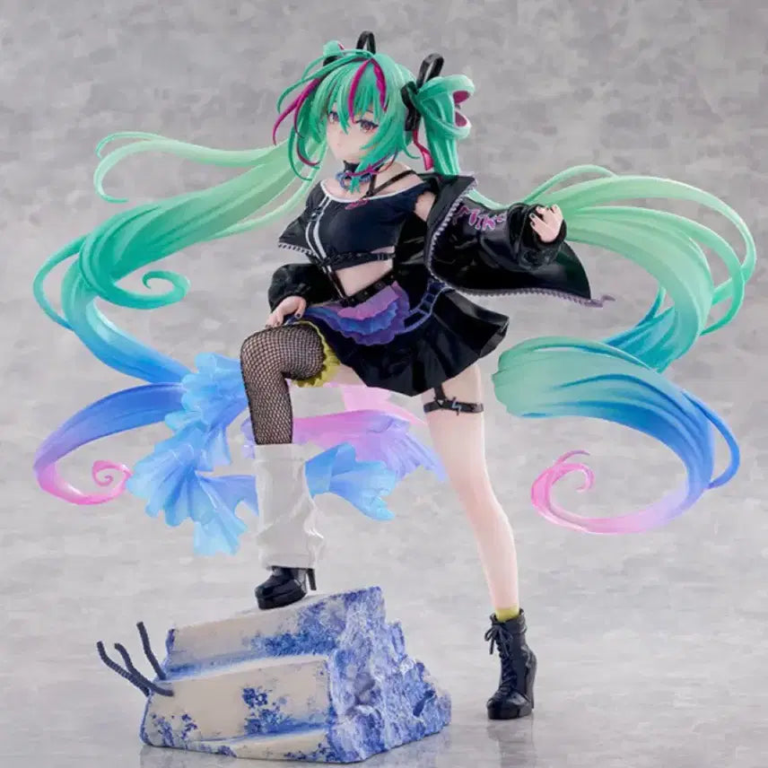 [BUNJANG] Sega Hatsune Miku Figurizama Punk Miku Figure (Sealed) / (미개봉)세가 하츠네 미쿠 FIGURIZMa 펑크 미쿠 피규어