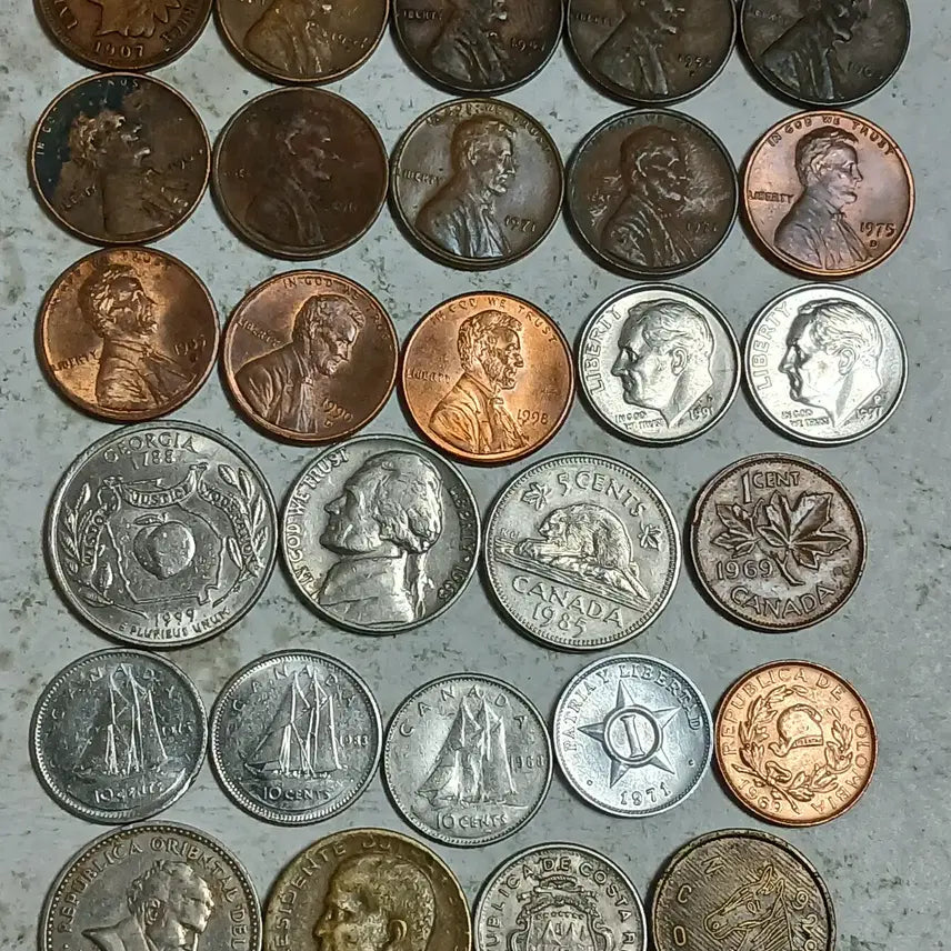 [BUNJANG] North &amp; South American Coin Collection - 28 Pieces / 미국 등 남,북아메리카 주화 28점 분양