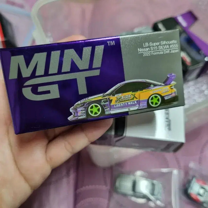 [BUNJANG] Mini GT 1/64 LBWK Nissan S15 Silvia Die-cast Model / 다이캐스트 1/64 미니지티 LBWK  닛산 S15 실비아 판매합니다