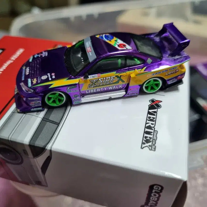 [BUNJANG] Mini GT 1/64 LBWK Nissan S15 Silvia Die-cast Model / 다이캐스트 1/64 미니지티 LBWK  닛산 S15 실비아 판매합니다