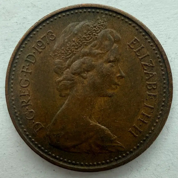 [BUNJANG] 1973 United Kingdom New Penny Coin / 1973년 영국 뉴1페니 동전 S3417