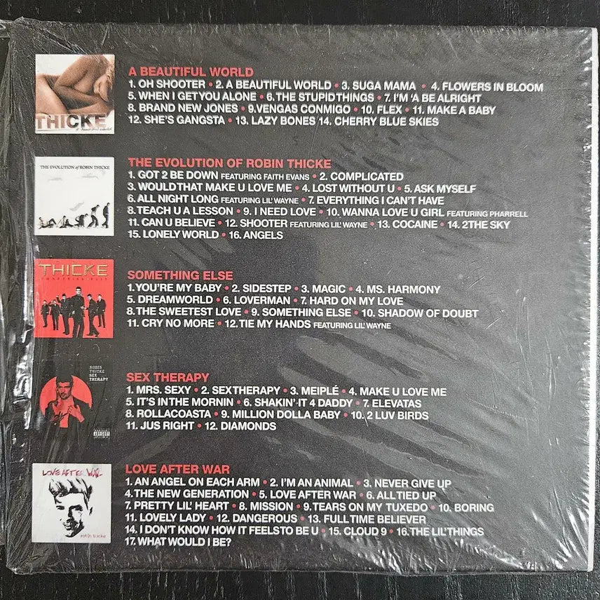 [BUNJANG] Robin Thicke - Classic Album Selection 5CD Box Set / Robin Thicke - Album Collection - 5CD 박스