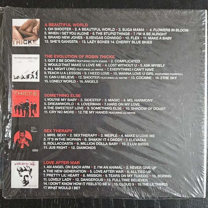 [BUNJANG] Robin Thicke - Classic Album Selection 5CD Box Set / Robin Thicke - Album Collection - 5CD 박스