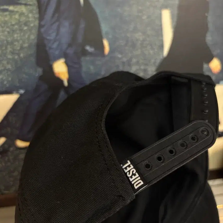 [BUNJANG] DIESEL Black Logo Ball Cap / DIESEL 디젤 블랙 로고 볼캡