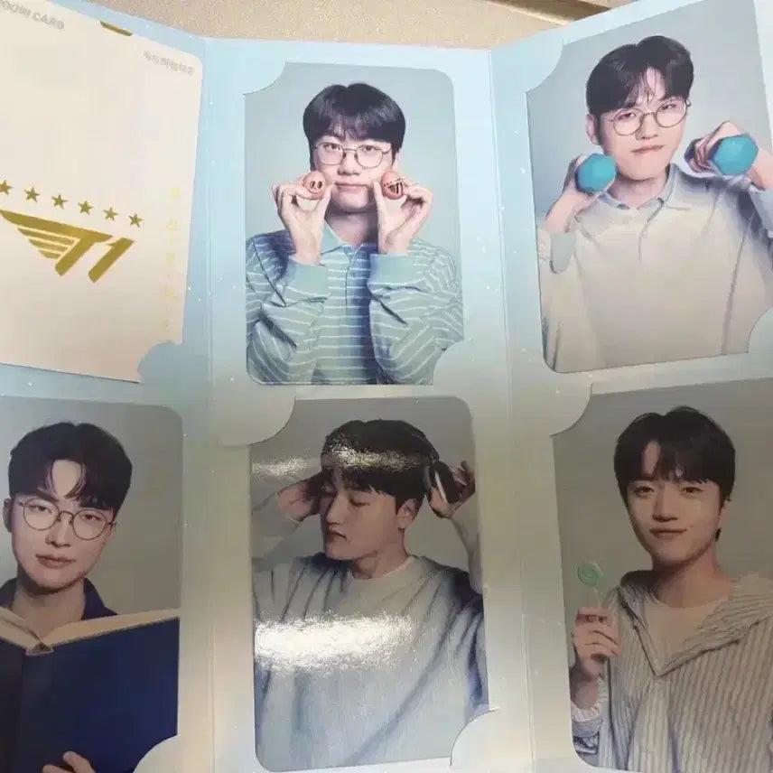 [BUNJANG] T1 Photocard Set (Woori Bank) / T1 티원포카 포토카드 우리은행 세트