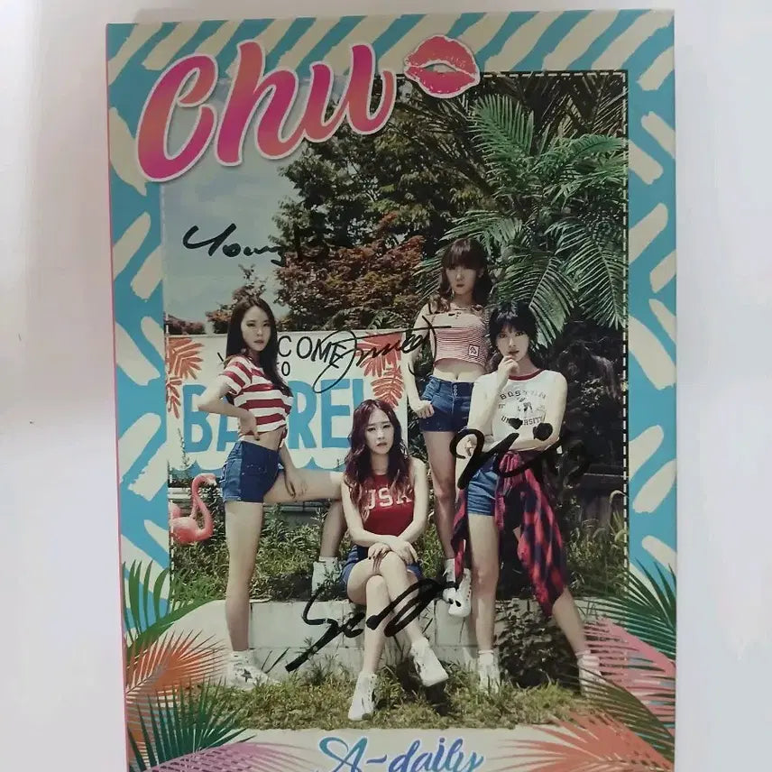 [BUNJANG] A.Daily Autographed CD NM/NM / 에이데일리 친필사인.CD.NM/NM