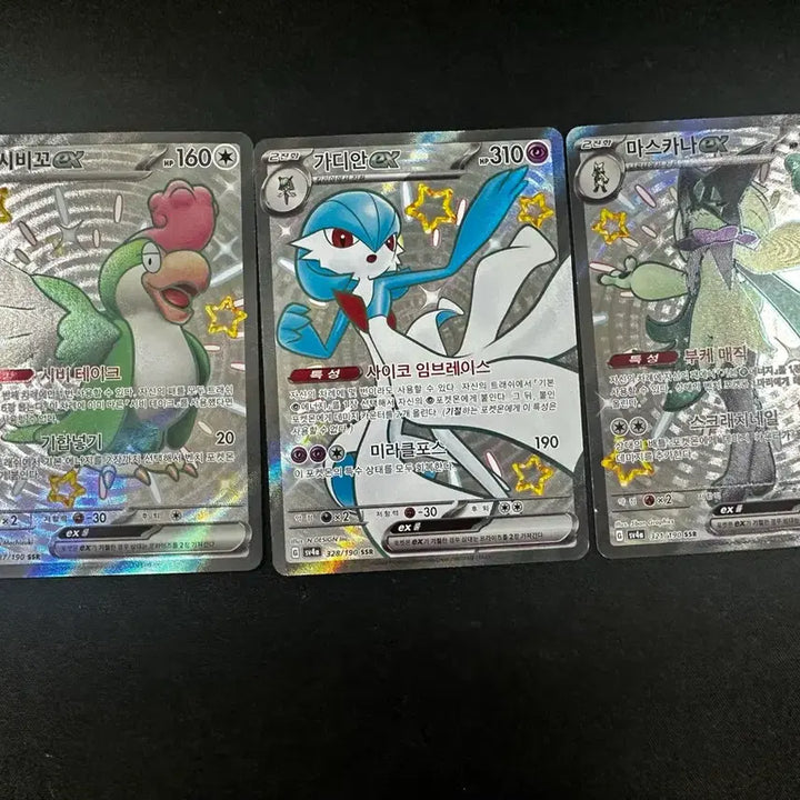 [BUNJANG] Scyther, Gardevoir, Masquerain Illustration Card Bundle Set / 올일러스트 카드 일괄 판매 합니다.