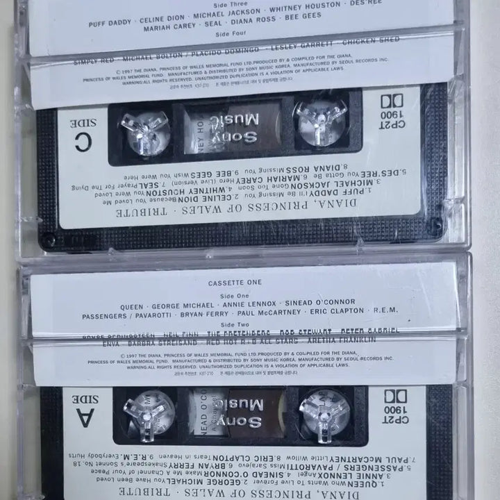[BUNJANG] Princess Diana Tribute Cassette Tape / 다이애나 왕세자비 트리뷰트 2TAPE (카세트테이프)
