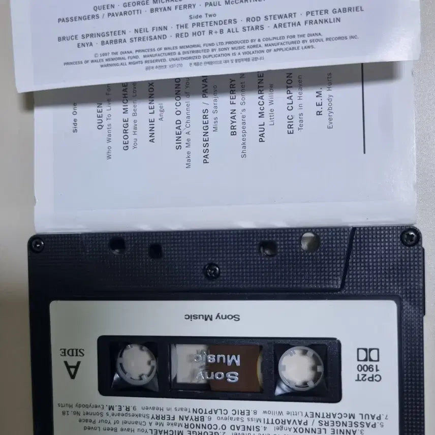 [BUNJANG] Princess Diana Tribute Cassette Tape / 다이애나 왕세자비 트리뷰트 2TAPE (카세트테이프)