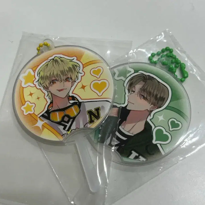 [BUNJANG] Tamon-kun Popsupble Collaboration Cafe Uchwaki Acrylic Charm / 타몬군 용산 팝퍼블 콜라보카페 우치와키링