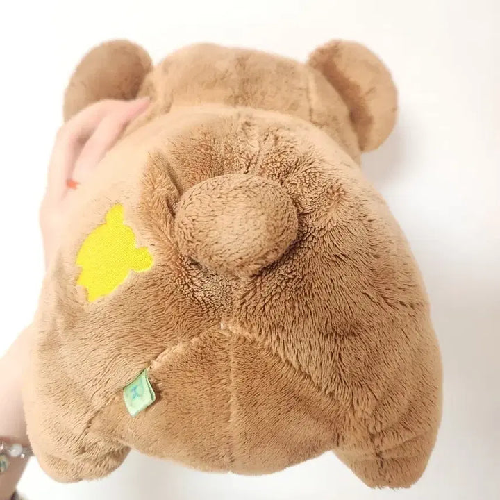 [BUNJANG] Rilakkuma &amp; Korilakkuma Lying Plush Toy / 엎드린 코구마 리락쿠마 산엑스 코리락쿠마 엎드려 있는 기는 사족보행