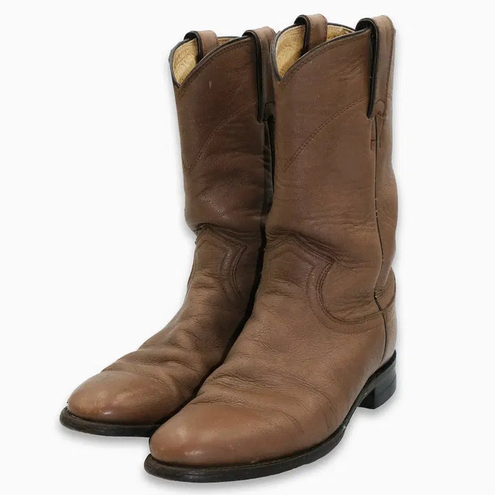 [BUNJANG] Justin Vintage Leather Boots Size 6.5D (235) / 빈티지 저스틴 웨스턴 레더 부츠 6.5D(235)사이즈 BT23504