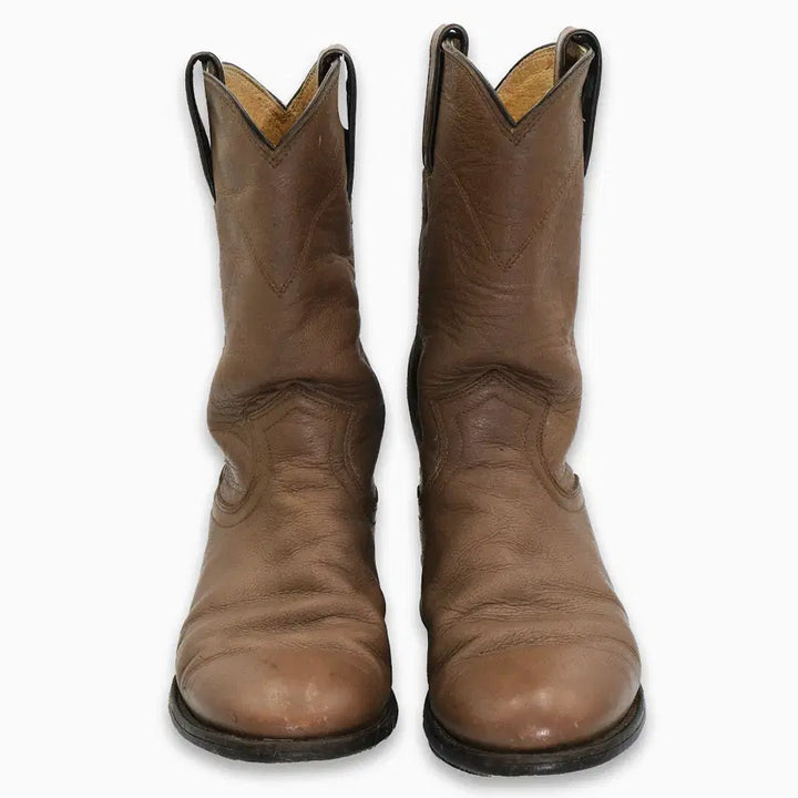 [BUNJANG] Justin Vintage Leather Boots Size 6.5D (235) / 빈티지 저스틴 웨스턴 레더 부츠 6.5D(235)사이즈 BT23504