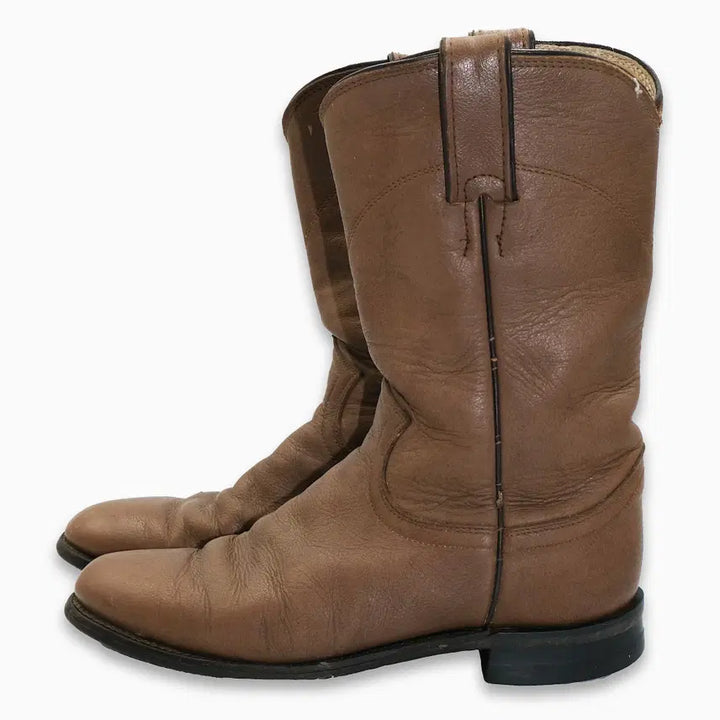[BUNJANG] Justin Vintage Leather Boots Size 6.5D (235) / 빈티지 저스틴 웨스턴 레더 부츠 6.5D(235)사이즈 BT23504