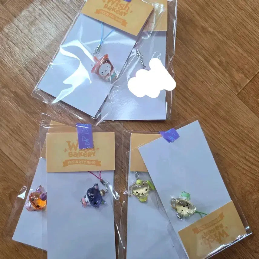 [BUNJANG] NCT WISH Resin Keychain Set (Sealed) / 미개봉 엔시티 위시 레진 키링 nct wish 댕트리버 룐룐 팡 위시돌