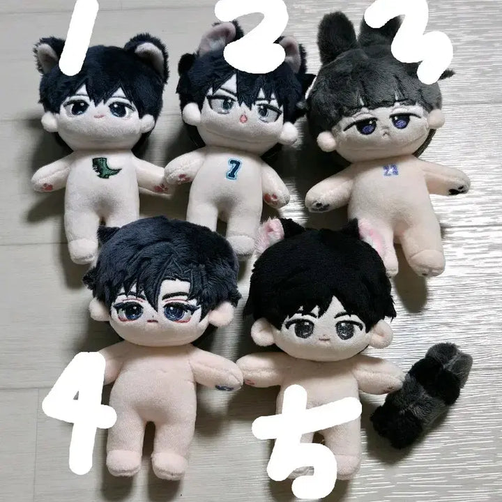 [BUNJANG] Garbage Time Plush Doll (Heo Chang-hyun, Gong Tae-seong, Seong Jun-su, Jeon Young-jung) / 갑타 가비지타임 인형 속성 솜인형 허창현 공태성 성준수 전영중 갑타인형