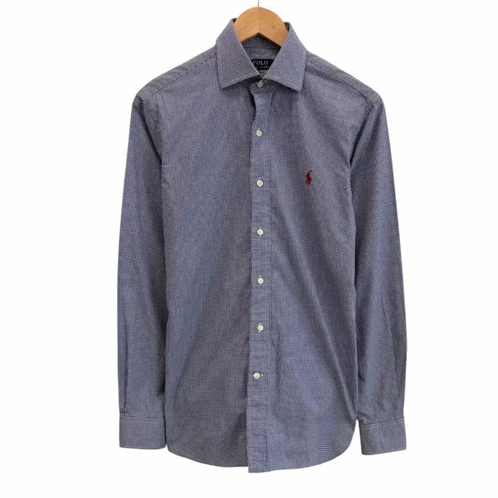 [BUNJANG] Polo Gingham Check Shirt Navy / 폴로 깅엄 체크 셔츠 네이비 (국내90~95/상태최상)