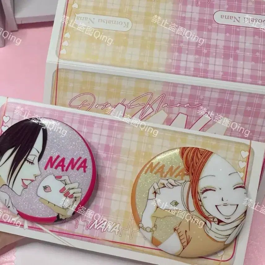 [BUNJANG] Nana Komatsu Nana Hachi Ai Yazawa Pin Button Set / 야자와아이 나나 하치 고마츠나나 nana 캔뱃지 핀버튼 일괄 판매