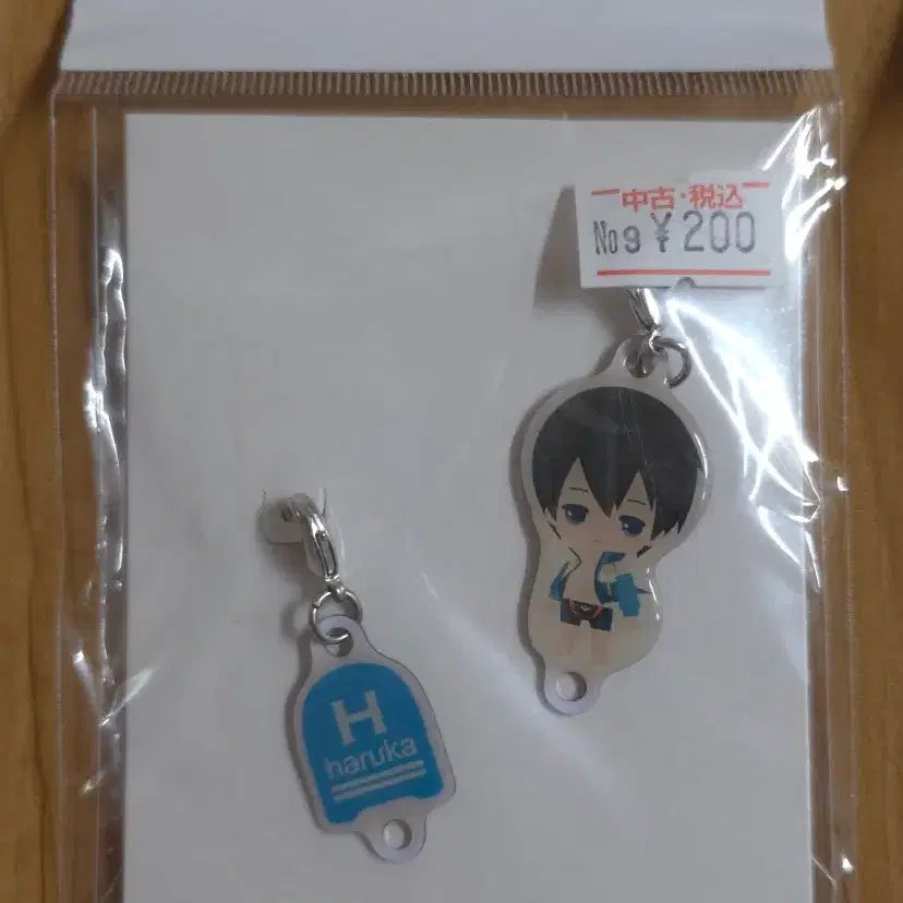 [BUNJANG] Free! Nanase Haruka High Speed Metal Charm &amp; Deformed Figure Bundle Set / 프리! free! 나나세 하루카 하이스피드 메탈챰 데포르메 피규어 일괄