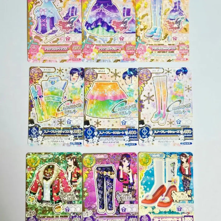 [BUNJANG] Aikatsu! Japanese Edition Constellation Premium Cards Ichigo Aoi Ran Bundle Set / 아이카츠 일판 별자리 프레 아이엠스타 카드 이치고 아오이 란 일괄 라임