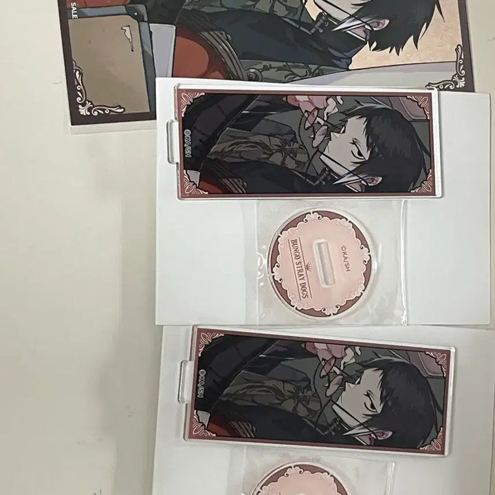 [BUNJANG] Bungo Stray Dogs Animate Fair Akutagawa Acrylic Standee + Bromide / 문스독 애니메이트 페어 아쿠타가와 특전 + 아크릴