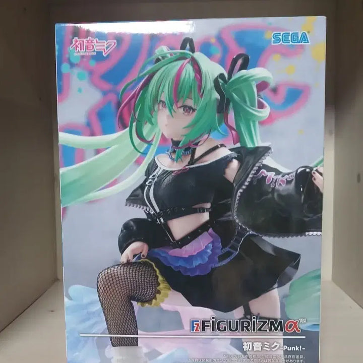 [BUNJANG] Sega Figure-rise Hatsune Miku Punk Figure / 세가 피규어리즘 하츠네 미쿠 펑크 피규어