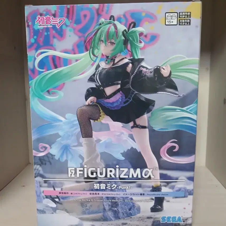 [BUNJANG] Sega Figure-rise Hatsune Miku Punk Figure / 세가 피규어리즘 하츠네 미쿠 펑크 피규어