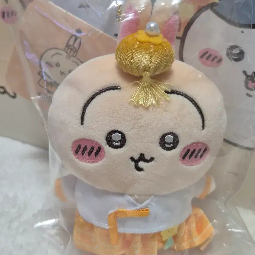 [BUNJANG] Chiikawa Hanbok Set (Mako, Hamnyangto) / 용산 한복 치이카와 마코 햄냥토 세트 일괄판매