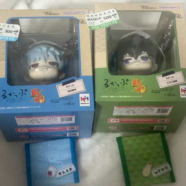 [BUNJANG] Gintama Gintoki &amp; Hijikata Look Up Set (Includes Cushion Bonus) / 은혼 긴토키 / 히지카타 룩업 일괄 (방석 특전 포함)