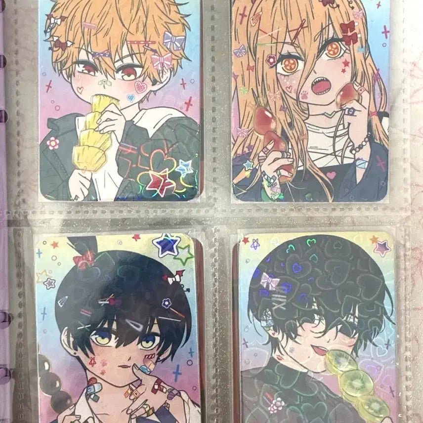 [BUNJANG] Chainsaw Man Denji Power Aki Yoshida Unofficial Photocard Set / 체인소맨 덴지 파워 아키 요시다 비공굿 포카