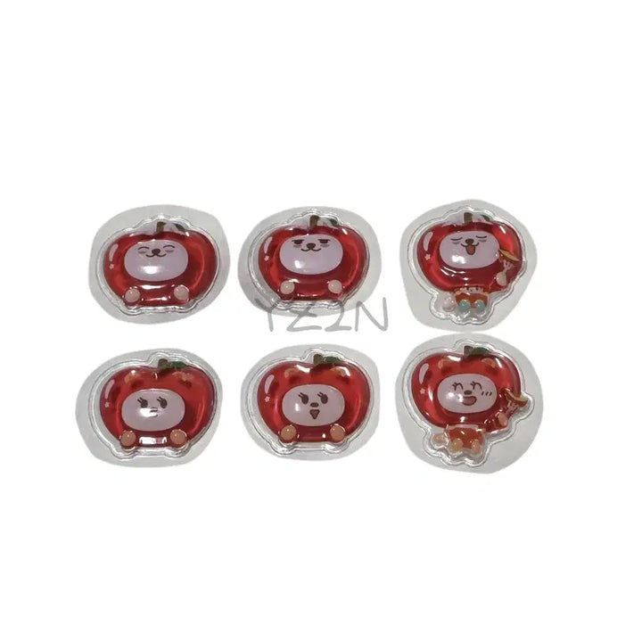 [BUNJANG] BBUKTORMUNG 3D Sticker Bundle Set / 뿔바투 밤긋, 용멍 3D 스티커