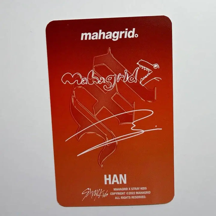 [BUNJANG] Stray Kids Mahagrid 3rd Edition Han Jisung Photocard / 스트레이키즈 마하그리드 3차 한지성