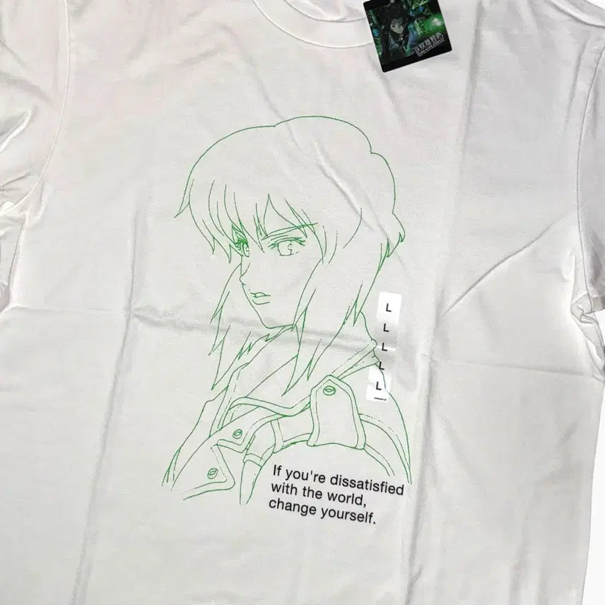 [BUNJANG] Ghost in the Shell Motoko Kusanagi T-Shirt / 공각기동대 쿠사나기 모토코 티셔츠