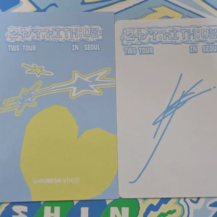 [BUNJANG] TWS 24/7:WITH:US DVD Kyunghyoun Photocard Weverse POB / 투어스 24/7:WITH:US DVD 경민 포카 위버스 특전