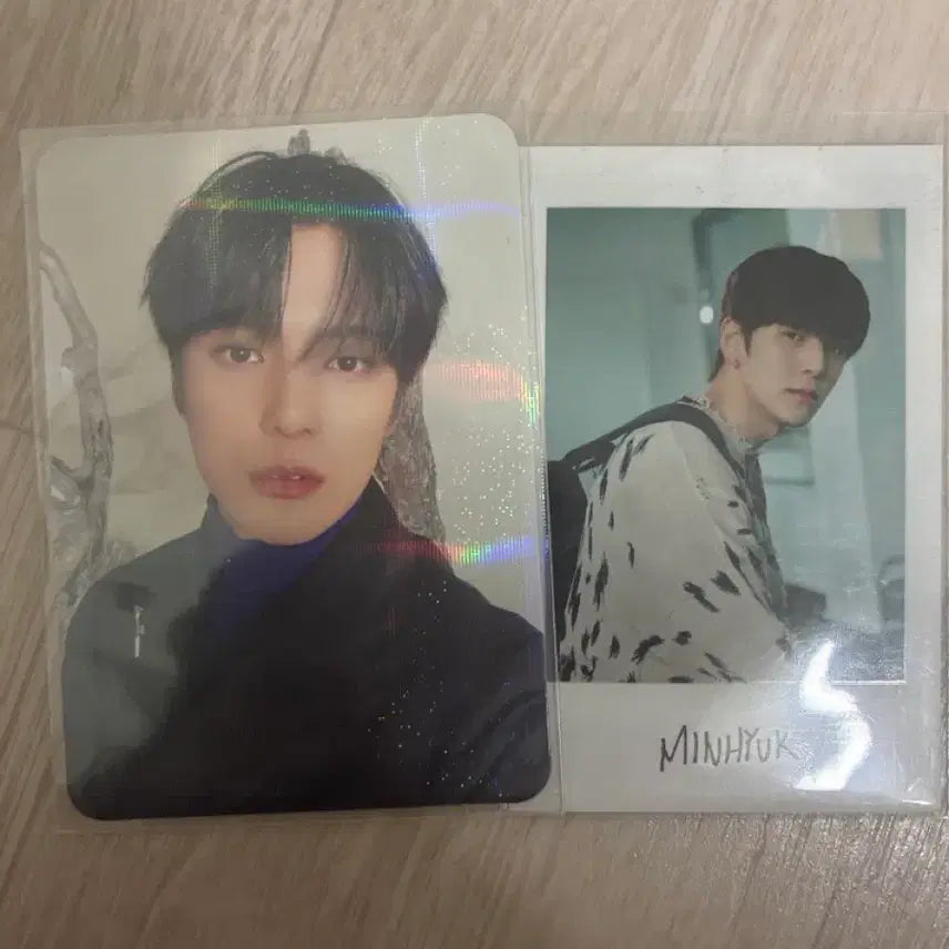 [BUNJANG] Monsta X Minhyuk Photocard / 몬스타엑스 민혁 포카