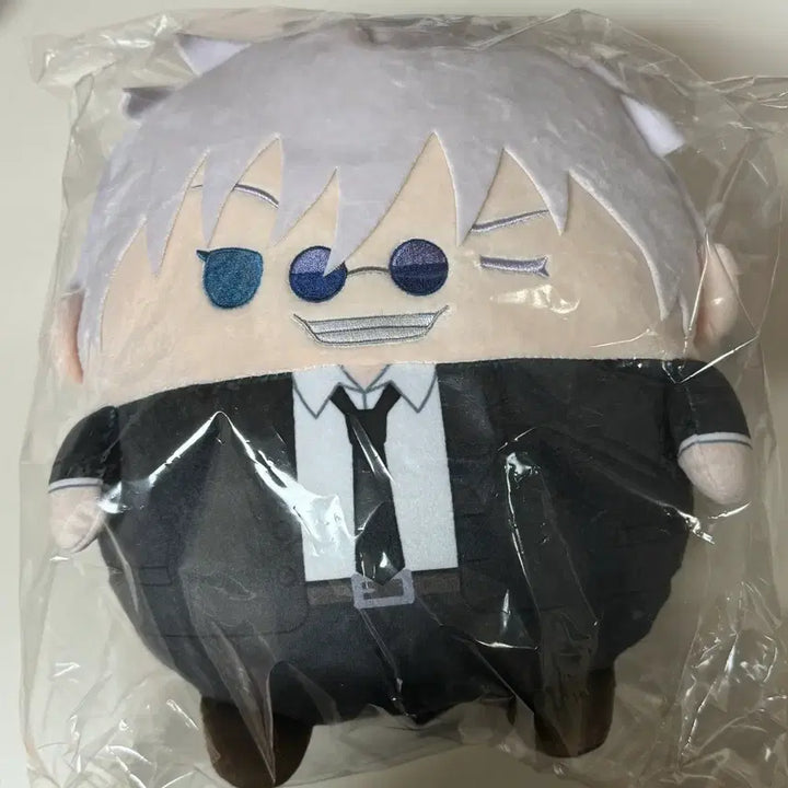 [BUNJANG] Jujutsu Kaisen Satoru Gojo HaraHon Suit Big FuwaKororin Plush / 주술회전 고죠 사토루 하라혼 정장 빅 후와코로링 미개봉 새상품 누이 인형