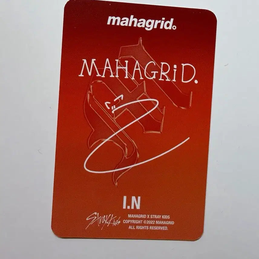 [BUNJANG] Stray Kids Mahagrid I.N Photocard / 스트레이키즈 마하그리드 3차 아이엔
