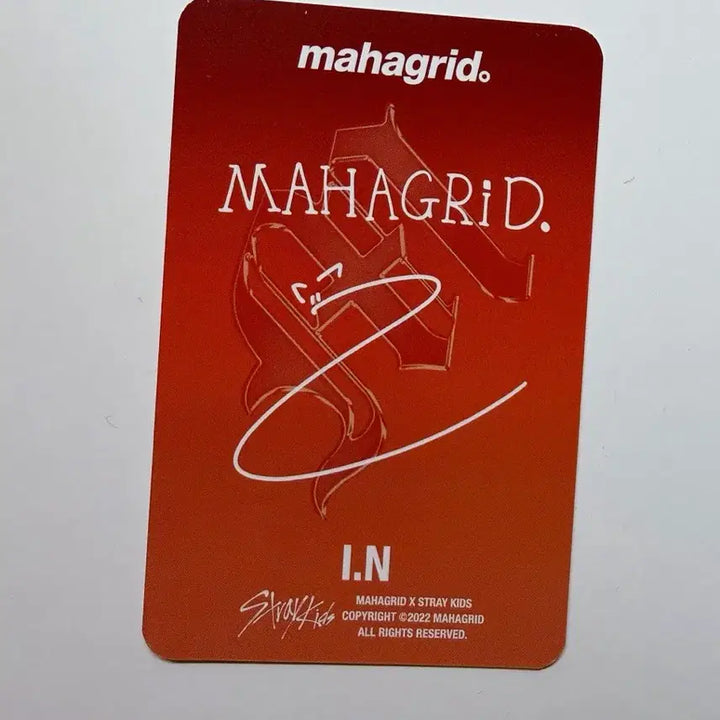 [BUNJANG] Stray Kids Mahagrid I.N Photocard / 스트레이키즈 마하그리드 3차 아이엔
