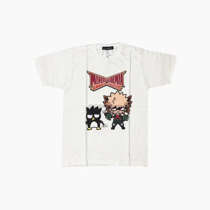 [BUNJANG] My Hero Academia Sanrio Collaboration Bakugo T-Shirt / 나의 히어로 아카데미아 산리오 콜라보 바쿠고 티셔츠