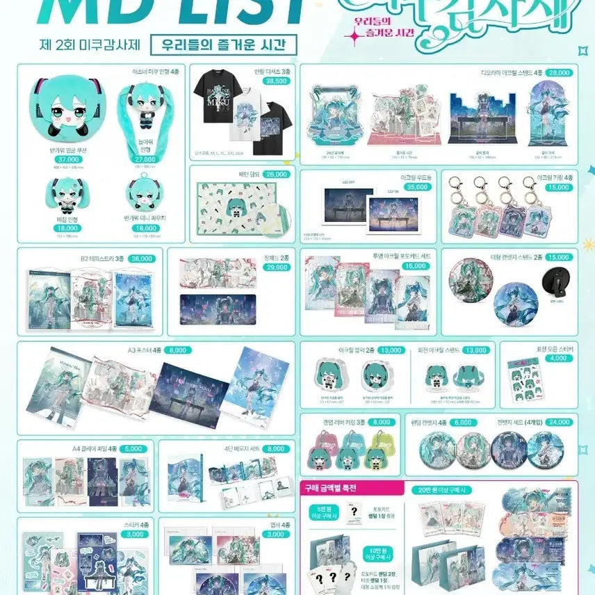 [BUNJANG] Miku Appreciation Festival 2nd Edition Proxy Purchase Service / 댈구) 제2회 미쿠감사제 대리구매