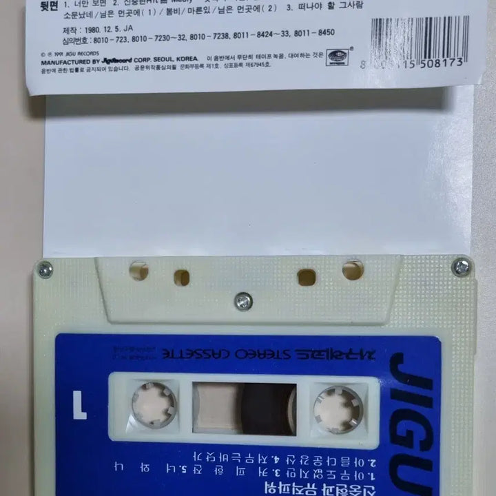 [BUNJANG] Shin Jung-Hyun &amp; Music Power Cassette Tape / 신중현과 뮤직파워 (카세트테이프)