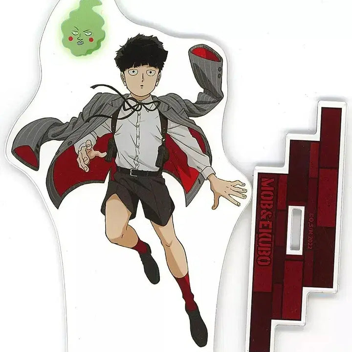 [BUNJANG] Mob Psycho 100 Season 3 DMM Scratch C Prize Reigen Arataka, Shigeo Kageyama, Ritsu Kageyama Acrylic Stand / 모브사이코 3기 DMM 스크래치 C상 레이겐 시게오 리츠 아크릴 스탠드
