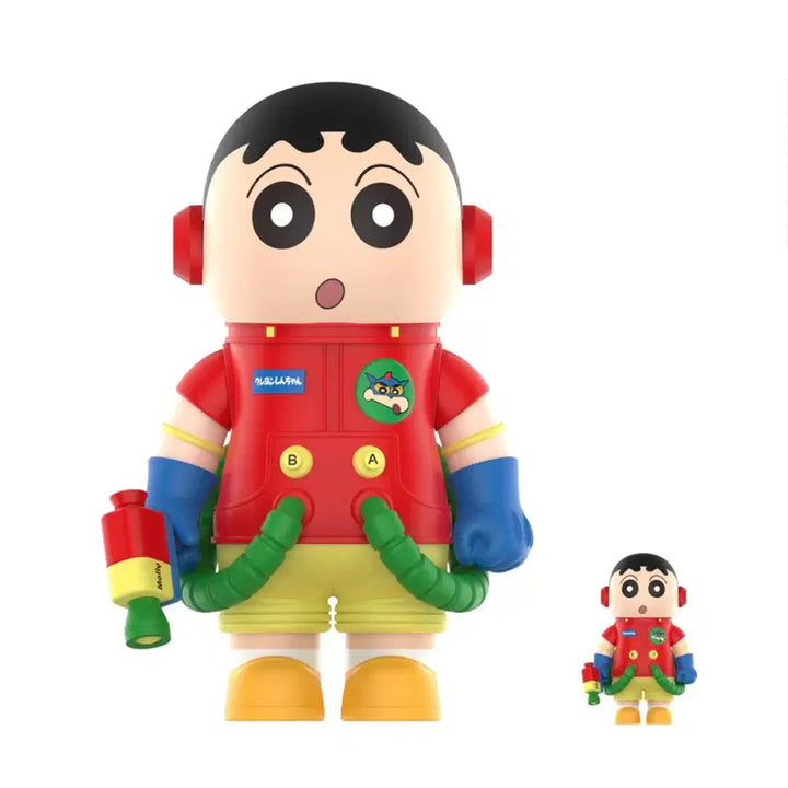 [BUNJANG] Pop Mart Crybaby Crying Baby Mega Space Molly 400% &amp; 100% Shin-chan / 팝마트 짱구 메가 스페이스 몰리 400&amp;100- 짱구 (새상품)