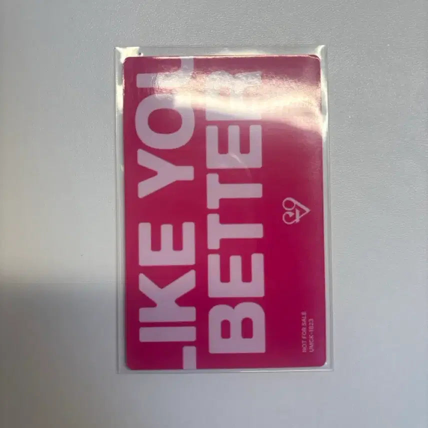 [BUNJANG] fromis_9 Baek Ji-heon Like you better Photocard / 프로미스나인 백지헌 일본 락유베 Like you better 포토카드 포