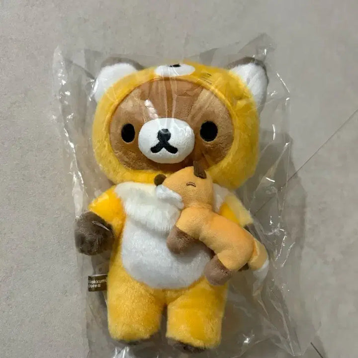 [BUNJANG] Rilakkuma Sapporo Limited Fox Plush Doll / 리락쿠마 삿포로 한정 여우 인형 누이구루미
