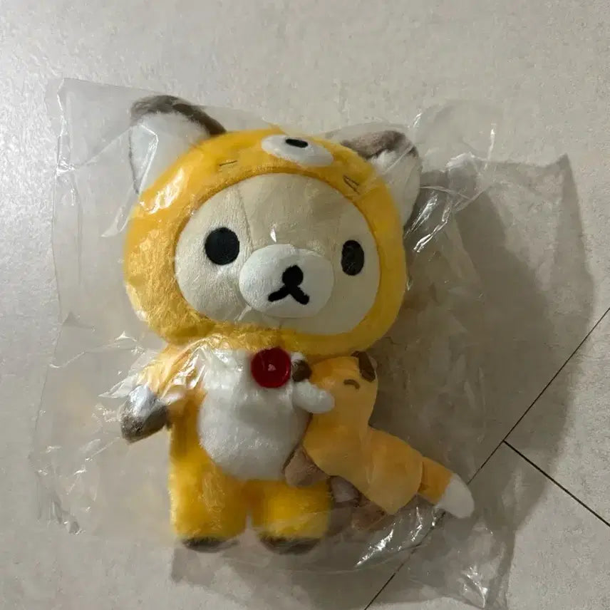 [BUNJANG] Rilakkuma Sapporo Limited Edition Fox Plush Doll / 코리락쿠마 삿포로 한정 여우 인형 누이구루미